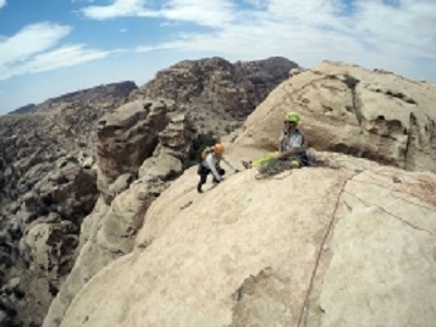 Rock Climbing in Jordan: New Rock Climbs at Wadi Sulam